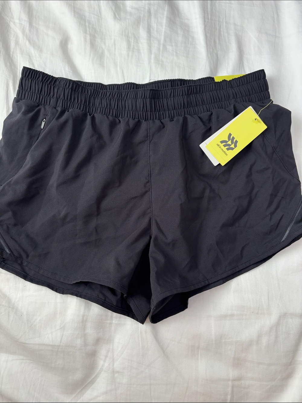NWT all in motion Black Athletic Shorts